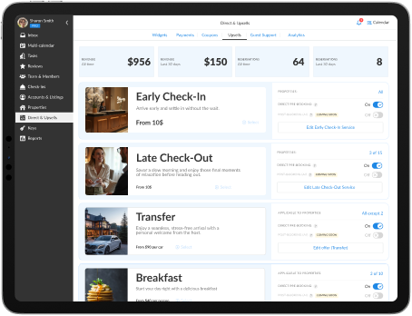 iGMS Upsells - add promo codes and extras to increase revenue