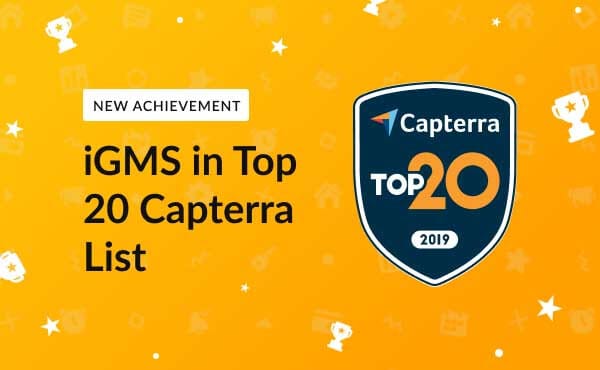 iGMS Made It to Capterra’s Top 20 Property Management Software List