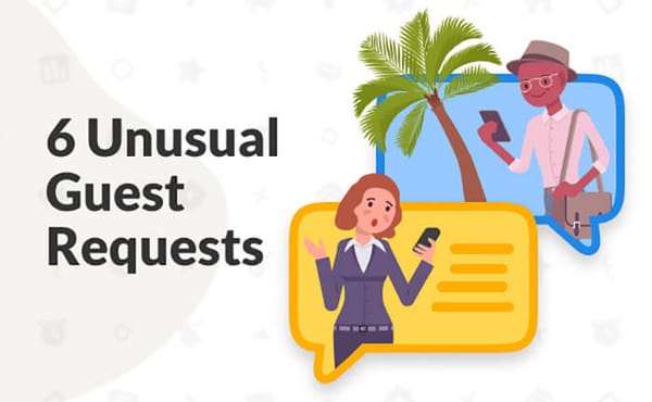 Guest requests shared by vacation rental hosts