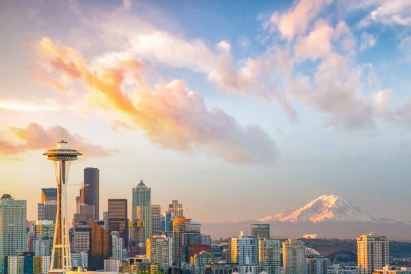 Seattle skyline and Space Needle