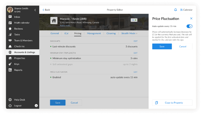 New Feature: Short-term Rental Pricing Management Covered!