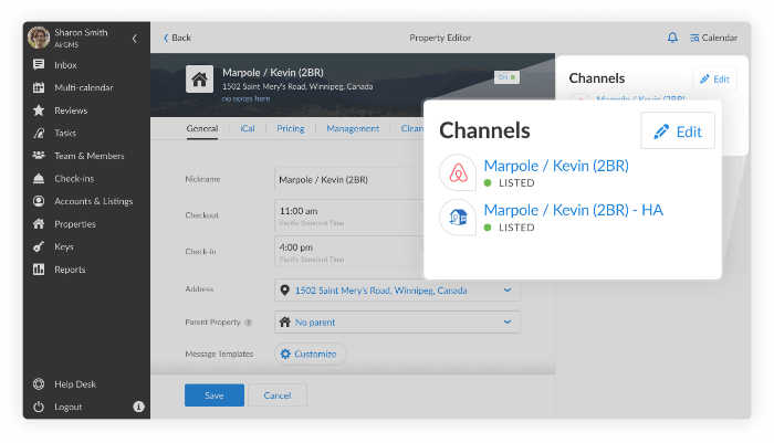 Vrbo/HomeAway direct integration