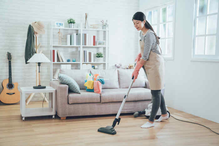 vacation rental cleaning