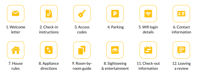 What to include in an Airbnb house manual template
